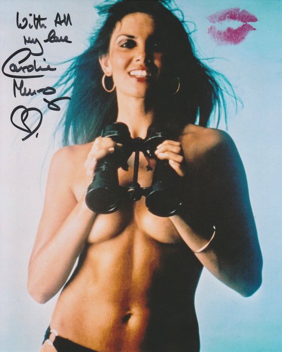 James Bond 007: The Spy Who Loved Me - Signed and Kissed by Caroline Munro (Naomi)