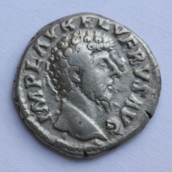 Romarriket. Lucius Verus (AD 161-169). Denarius Rome - Providentia  (Ingen mindstepris)