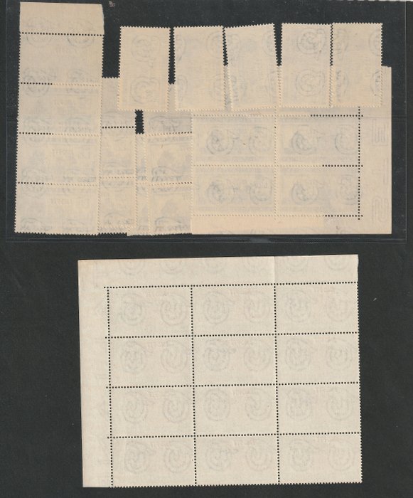 Triest - Zone A 1952 - Forskellige - Sassone cat 141/153