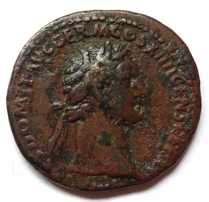 Romarriket. Domitian (AD 81-96). As 87 AD  (Ingen mindstepris)