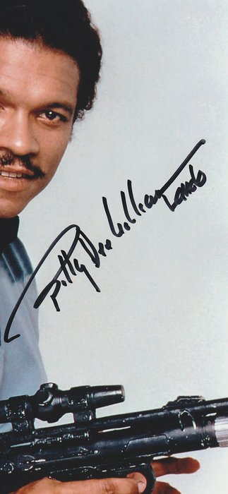 Star Wars - Signed by Billy Dee Williams (Lando Calrissian)