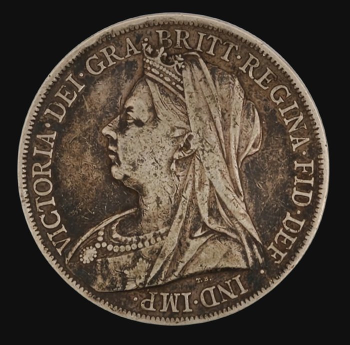 Storbritannien. Victoria (1837-1901). Crown 1900 LXIII  (Ingen mindstepris)