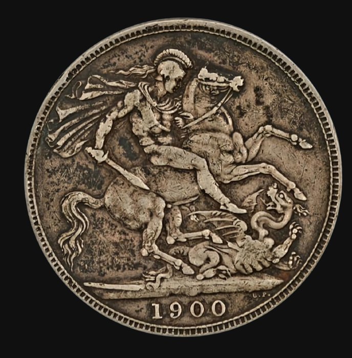 Storbritannien. Victoria (1837-1901). Crown 1900 LXIII  (Ingen mindstepris)