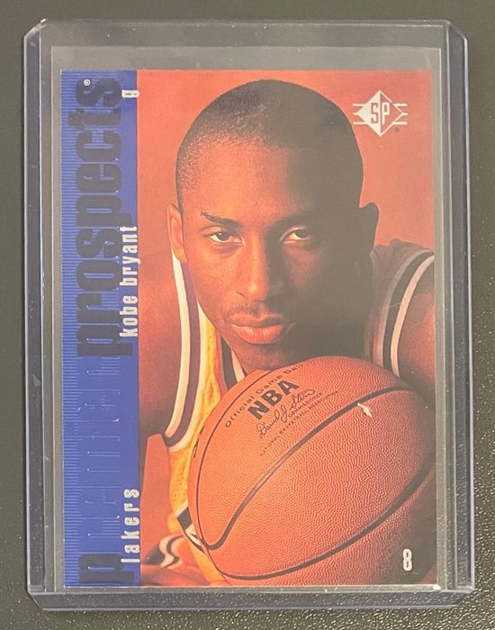 1996-2012 - SP Rookie, Topps 50th, Hoops, Select - Kobe Bryant 4 card lot - 4 Card - Næsten så god som ny (NM)