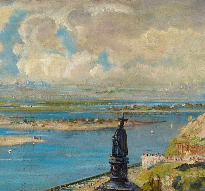 Sharkevich Vsevolod Danilovich - View of Kyiv