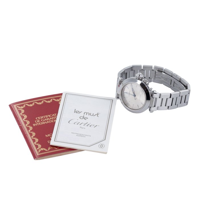 Cartier - Pasha - Ingen mindstepris - W31010M7 - Unisex - 1990-1999