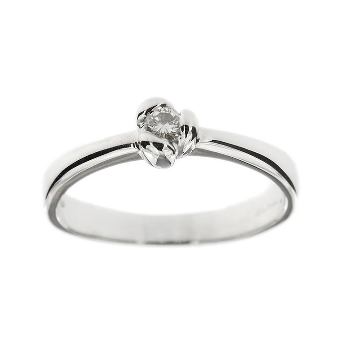 Salvini - Forlovelsesring - 18 kraat Hvidguld Diamant