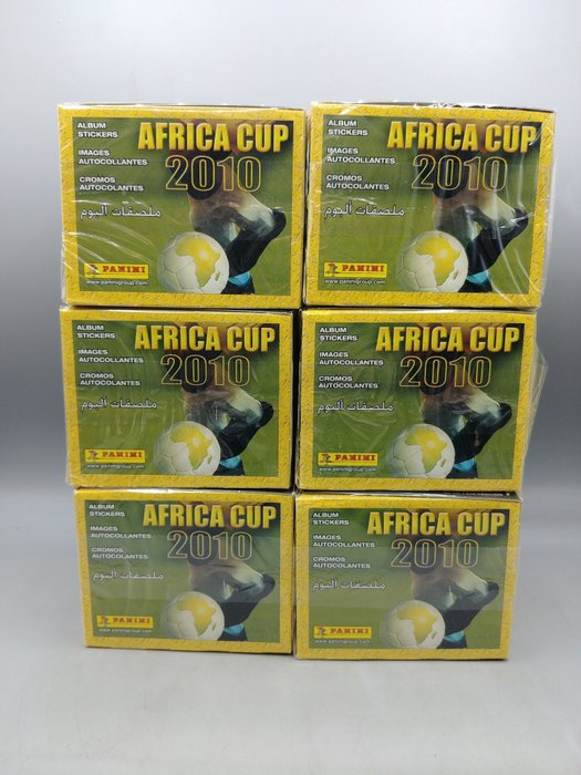 Panini - 6 sealed box Africa Cup 2010 Box