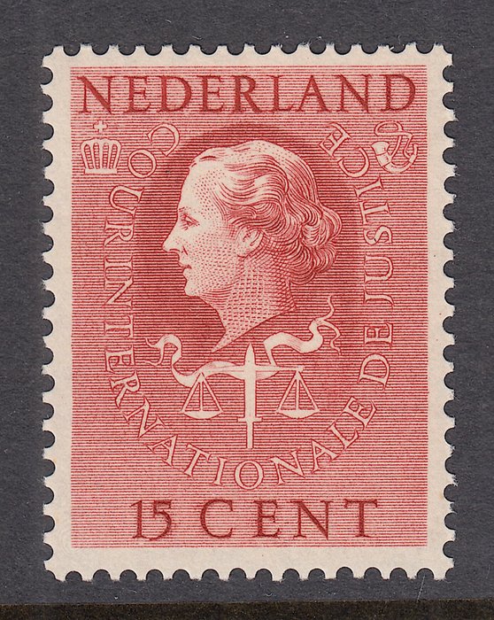 Holland 1953 - Cour Internationale de Justice - NVPH D36