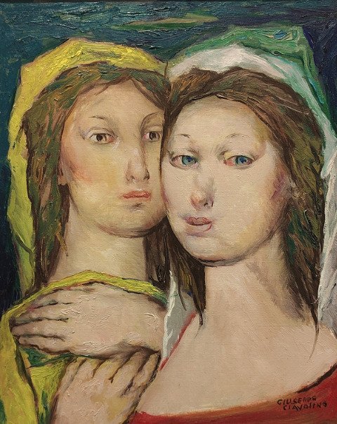 Giuseppe Ciavolino (1918-2011) - Le amiche - NO RESERVE