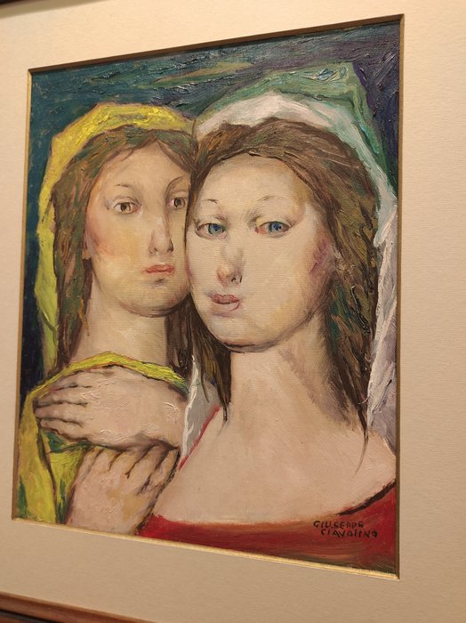 Giuseppe Ciavolino (1918-2011) - Le amiche - NO RESERVE