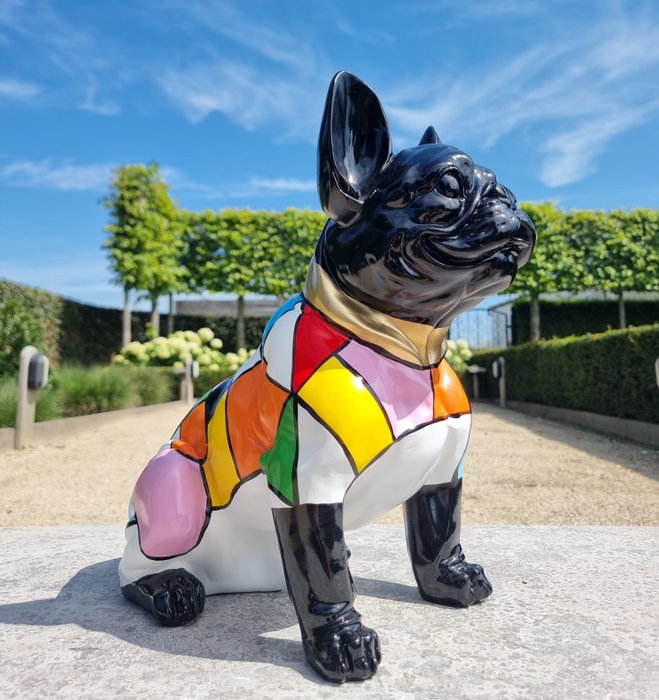 Statuette - Pop art dog - Optisk fiber