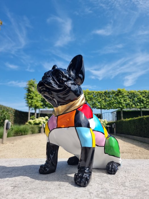 Statuette - Pop art dog - Optisk fiber