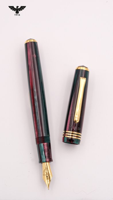 Tibaldi - N°60 Burgundy  Gold - Fyldepen