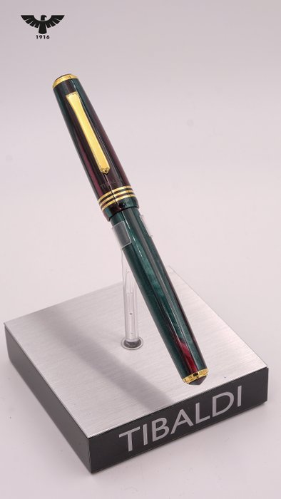 Tibaldi - N°60 Burgundy  Gold - Fyldepen