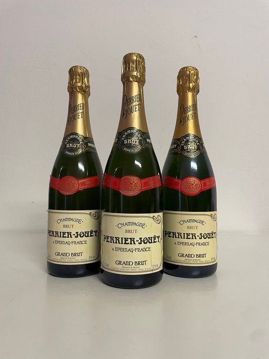 Perrier-Jouët, Grand brut, Epernay - Champagne - 3 Flaske (0,75L)