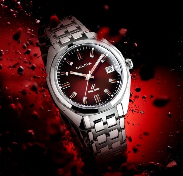 Bulova - JET STAR Red 024 - Movimento HPQ 262kHz - Mænd - 2023