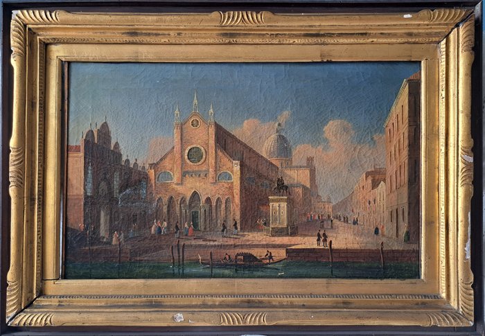 Salvatore Fergola (1796-1874) - Chiesa di S. Sofia sul Canal Grande di Venezia