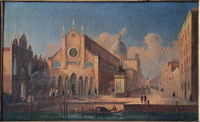 Salvatore Fergola (1796-1874) - Chiesa di S. Sofia sul Canal Grande di Venezia