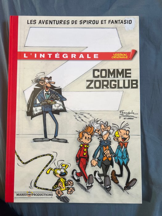 Spirou et Fantasio T15 - Z comme Zorglub - L'Intégrale Version Originale - C - 1 Album - Begrænset udgave - 2012