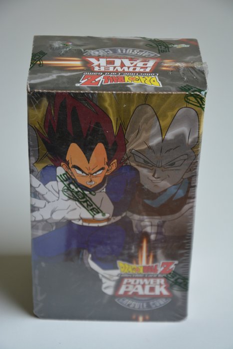 Score Entertainment - 1 Sealed box - Vegeta - Capsule Power Pack - DragonBall Z Capsule Power Pack Vegeta Art 2002 Factory Sealed