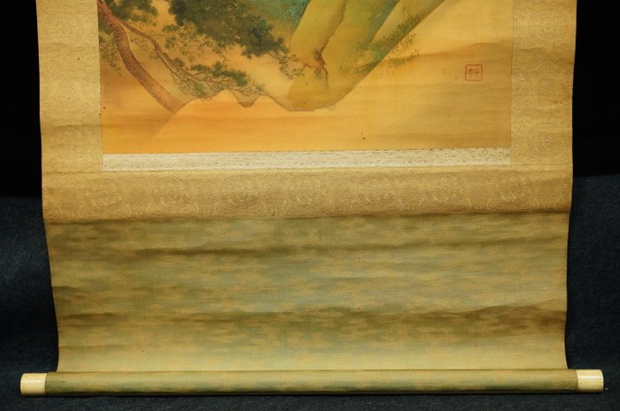 Chinese landscape - Kōtei 光亭 - Japan - Meiji-perioden (1868-1912)  (Ingen mindstepris)