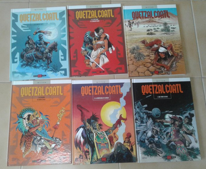 Avventure della storia Quetzalcoatl n° 1/6 - Mitton - 6 Comic