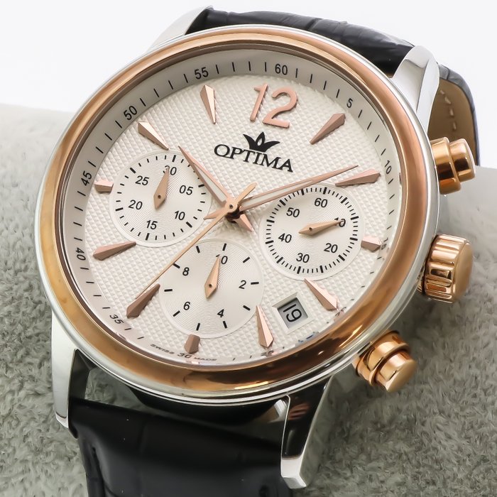 OPTIMA - Chronograph Swiss Watch - OSC423-SRL-1 - Ingen mindstepris - Mænd - 2011-nu