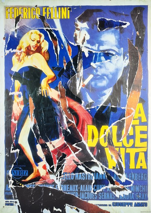 Mimmo Rotella (1918-2006) - La Dolce Vita