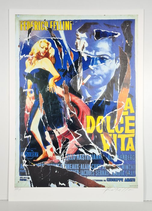 Mimmo Rotella (1918-2006) - La Dolce Vita