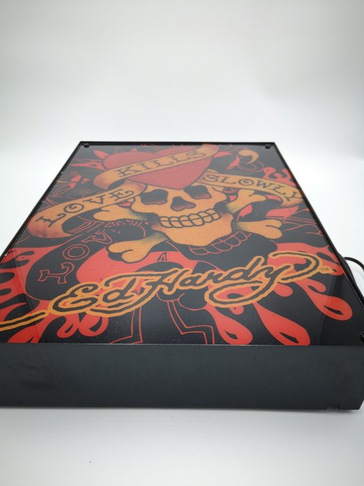 Ed Hardy - Lysskilt (1) - Plast