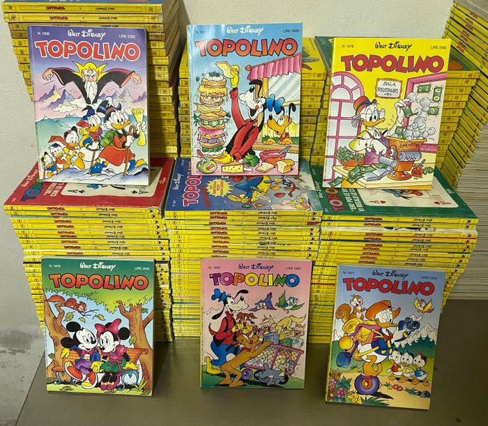 Topolino 1901/1999 - Sequenza semi completa - 97 Comic - Første udgave - 1992/1994