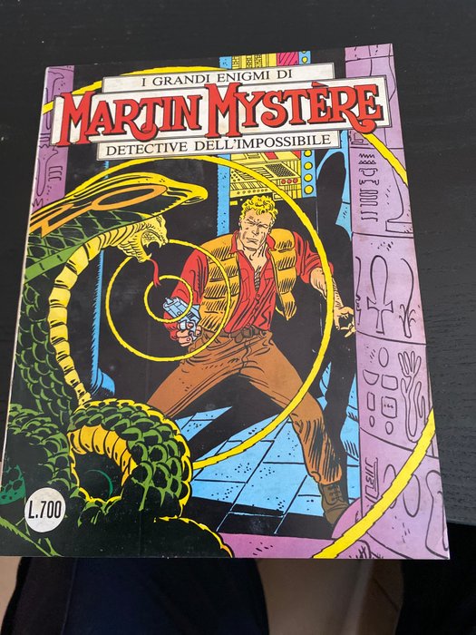 Martin Mystère nn. 1/50 - sequenza completa - 50 Comic - Første udgave - 1982