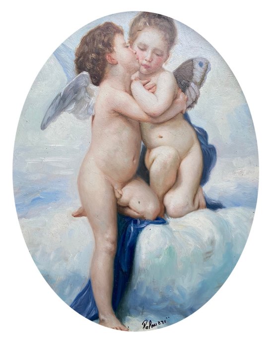 Europæisk skole (XX) - Cupid and Psyche