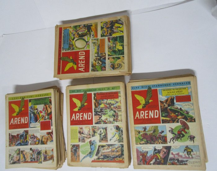 Arend Weekblad - Jaargangen 6 t/m 10 (minus 8) - 209 Album - Første udgave - 1960/1965