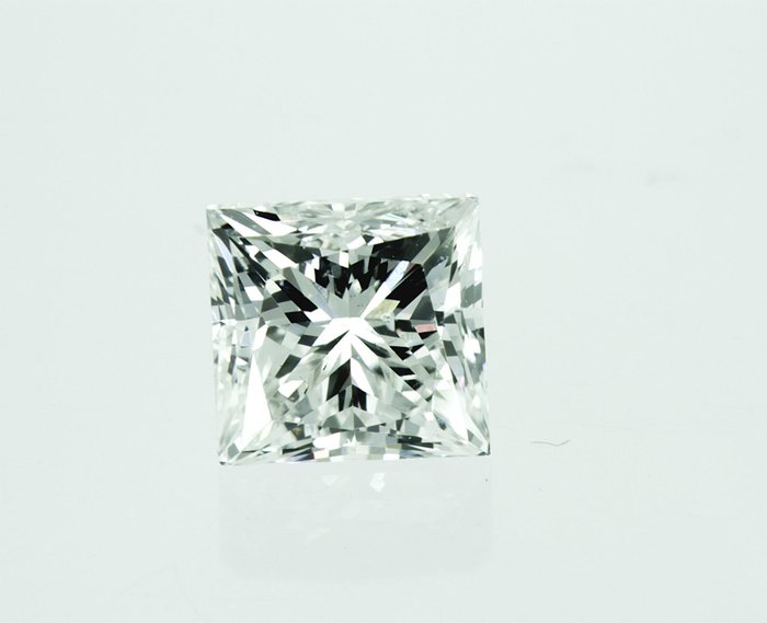 1 pcs Diamant  (Natur)  - 1.02 ct - Kvadrat - K - SI2 - Gemological Institute of America (GIA) - n149