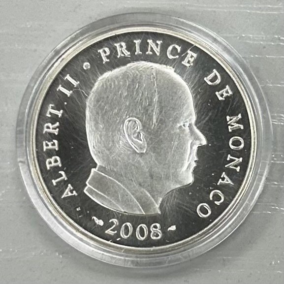 Monaco 5 Euro 2008 "Albert II"  (Ingen mindstepris)