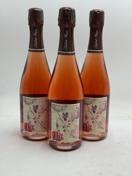 Laherte Frères, Rosé De Meunier - Champagne Extra Brut - 3 Flasker (0,75 L)