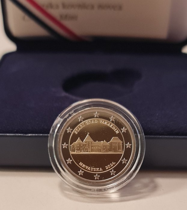 Kroatien. 2 Euro 2024 "Stari Grad Varazdin" Proof  (Ingen mindstepris)