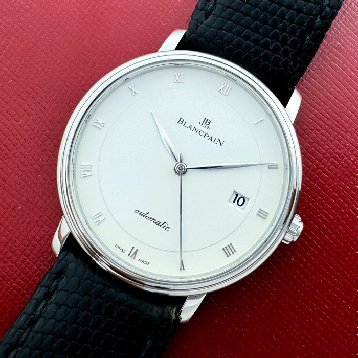 Blancpain - Villeret Ultra Slim 1 Year Aicher Watches Warranty - 6223-1127-55 - Mænd - 2000-2010