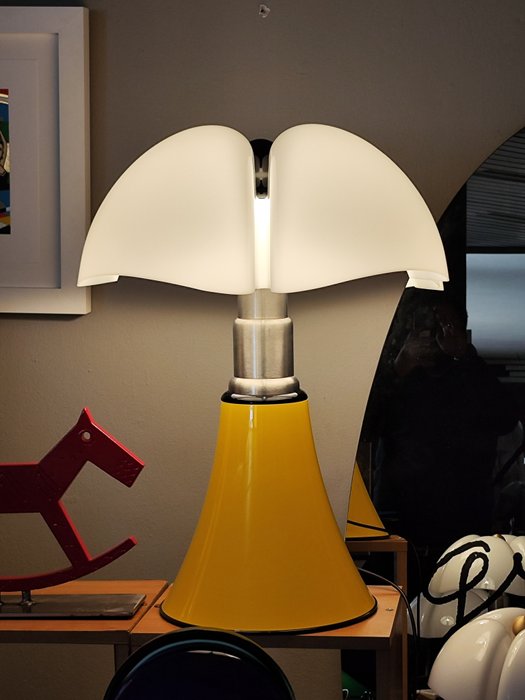 Martinelli Luce - Gae Aulenti - Lampe - stort POP-bat - Plast