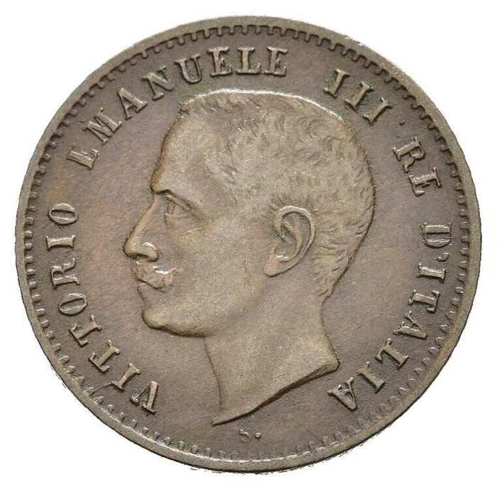 Italien Kongeriget Italien Vittorio Emanuele III di Savoia (1900-1946) 2 Centesimi 1907 "Valore"  (Ingen mindstepris)