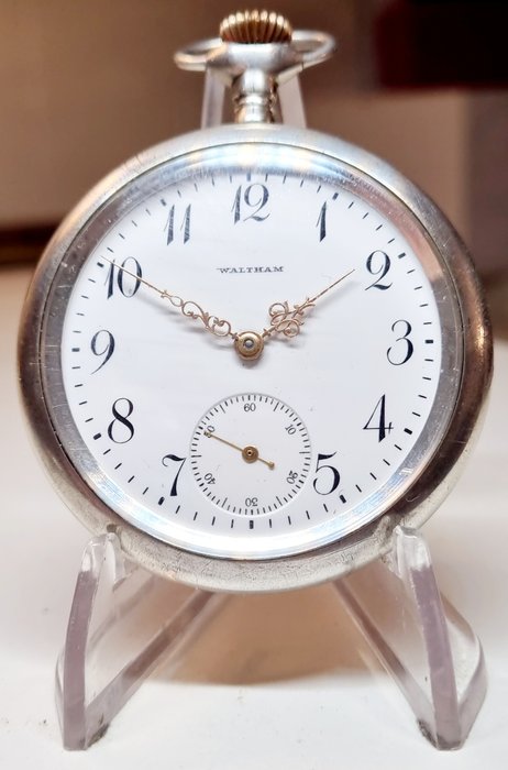 Waltham - Railway - 16629610 pocket watch No Reserve Price - '900