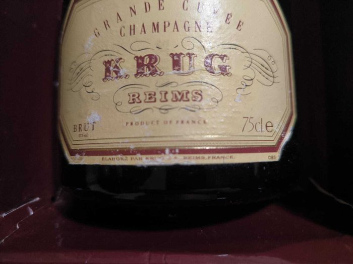 Krug, Grande Cuvée 2nd édition, white label - Reims Brut - 1 Flaske (0,75L)