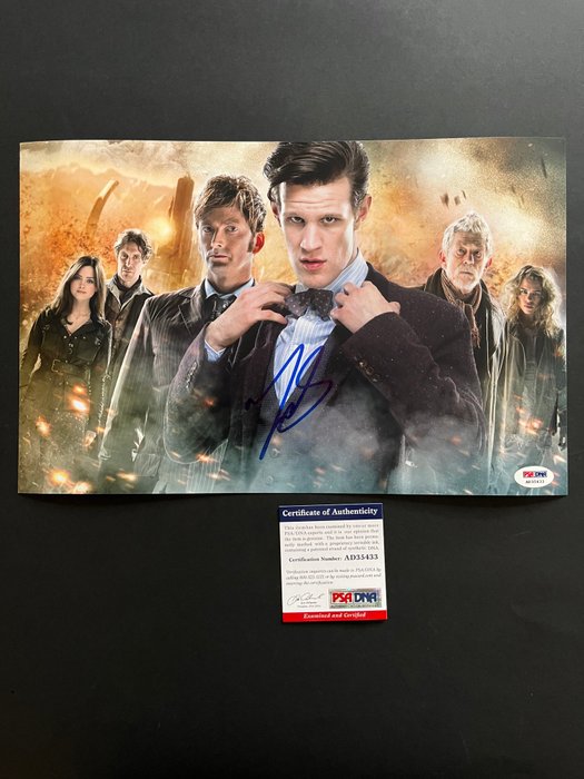 Doctor Who (TV Series) - Matt Smith - Signed in Person - with PSA/DNA Certificate - Autograph photo - No Reserve!