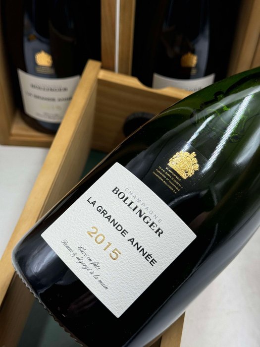 2015 Bollinger, La Grande Année - Champagne - 3 Flaske (0,75L)