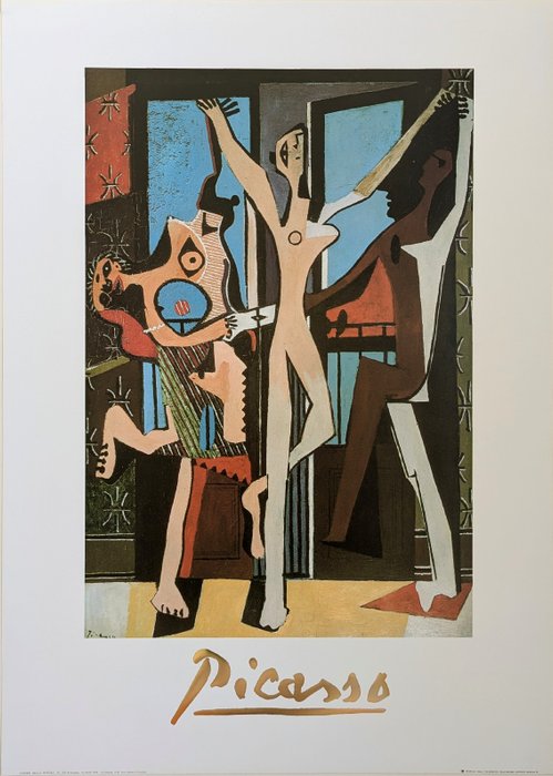 Pablo Picasso - EGIM srl - Der Tanz/La Danza (1925) - 1990‹erne