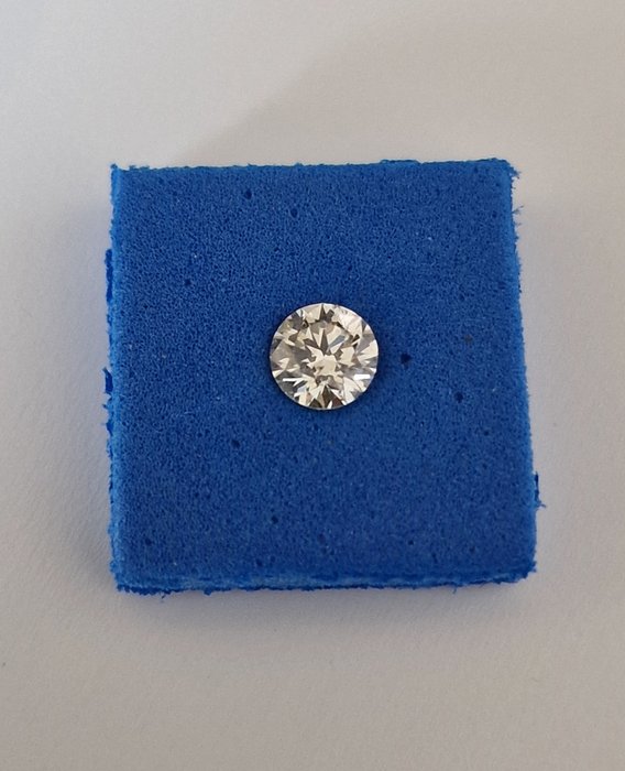 1 pcs Diamant  (Natur)  - 0.30 ct - Rund - K - SI1 - International Gemological Institute (IGI) - Premium Diamond EX EX EX