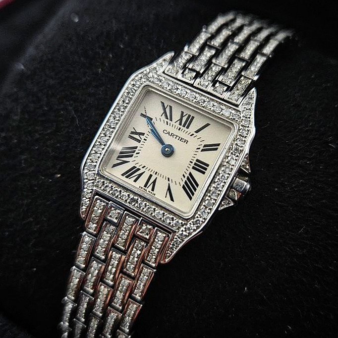 Cartier - Santos Demoiselle Diamonds - 2698 - Kvinder - 2011-nu