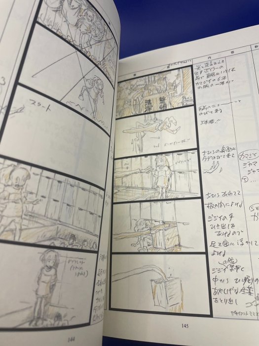 Hayao Miyazaki - Spirited Away Studio Ghibli Storyboard Complete Works - 2001